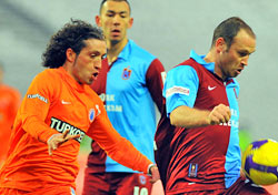 Trabzonspor'dan avantajlı skor