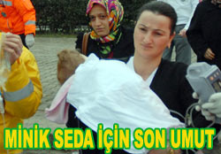 Minik Seda için son umut Ankara