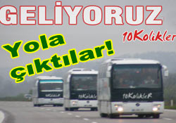 Balıkesir taraftarı yola çıktı geliyor!