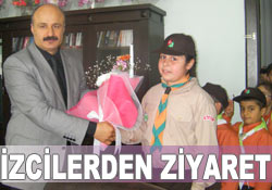 Pazarlı izcilerden sosyal ziyaretler