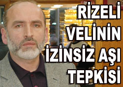 RİZE'DE AŞI TARTIŞMASI