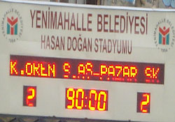 Pazarspor gitti geldi: 2-2