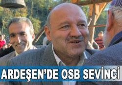 Rize'nin OSB'si Ardeşen'e