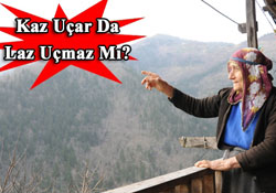 Kaz uçar da Laz uçamaz mı?