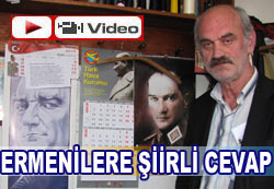 Pazarlı Şair'den Ermenilere şiir