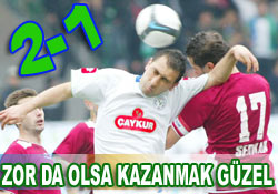 Rizespor galibiyetle tanıştı: 2-1