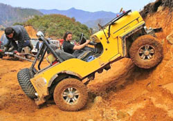 Ardeşen'de off road denemesi