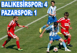 Pazarspor, Balıkesir'den fark yedi