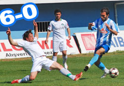 Pazarspor'dan farklı tarife: 6-0