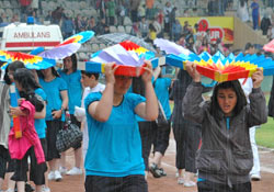 Rize'de gençlik 19 Mayıs'ta ıslandı!