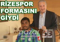 Rizespor'a Nijerya'dan takviye