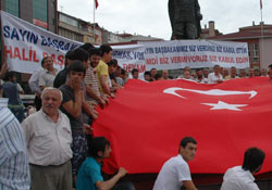 Rize'de Bakırcı'ya destek mitingi