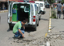 Rize'de şüpheli gaz paniği