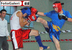 Pazar'da kickboks heyecanı