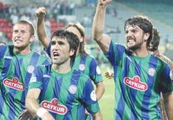 Rizespor evinde aslan