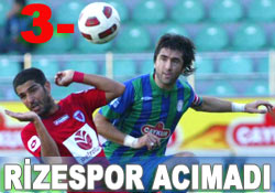 Rizespor Mersin'e patladı: 3-0