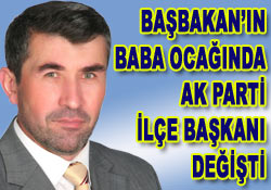 AK Parti Güneysu'ya yeni başkan