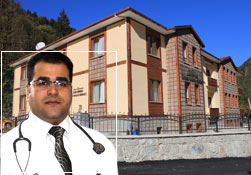 Çamlıhemşin'e Filistinli doktor