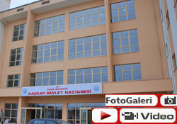 Kaçkar Hastanesi P.Tesi açılıyor