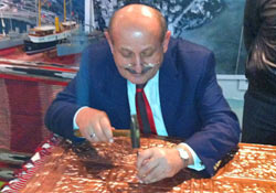 Bakırcı, dede mesleğine başladı!