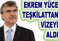 Ekrem Yüce temayülde 2. çıktı