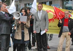 Protestoculara protesto şoku!