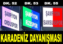 Trabzon'da Karadeniz kaynaşması
