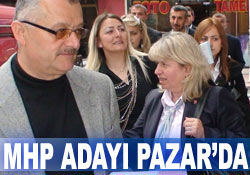 MHP'nin bayan adayı Pazar'da