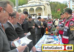 Pazar'da trafik ödülleri dağıtıldı