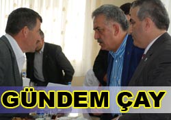 Bakan Yazıcı muhtarları dinledi