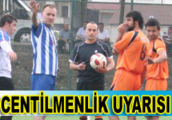 Sporculara sportmenlik daveti!