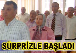 Rize İl Genel Meclisi'nde 2 sürpriz