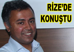 Rize Üniversitesi'nde konferans