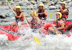 Rize'deki rafting şenliği sona erdi