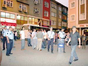 Trabzon'da İstiklal Marşı arbedesi