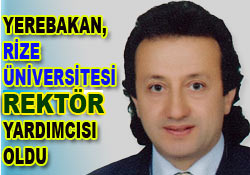 Prof. Yerebakan rektör yardımcısı