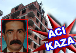 Pazar'da inşaat kazası: 1 ölü