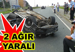 Pazar'da trafik kazası: 2 yaralı