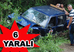 Pazar'da 2. trafik kazası: 6 yaralı