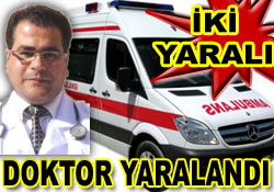 Rize'de ambulans devrildi:2 yaralı