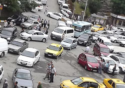 RİZE'DE TRAFİK KARMAŞASI