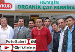 Hemşin Organik'e organik ziyaret