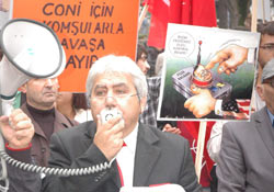 Trabzon'da Füze Kalkanı eylemi