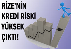 Kredi riski en yüksek ikinci il Rize!