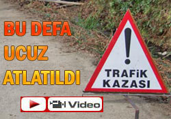 Pazar'da trafik kazası: 1 yaralı