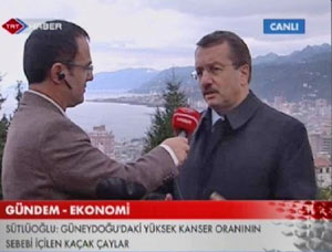 Genel Müdür Sütlüoğlu TRT'ye konuştu