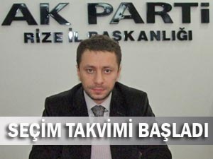 AK Parti Rize'de kongre sürecini başlattı