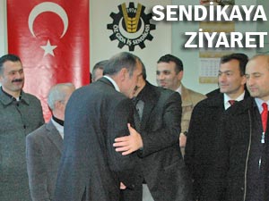 Çaykur çalışanlarından Öz Gıda İş'e ziyaret