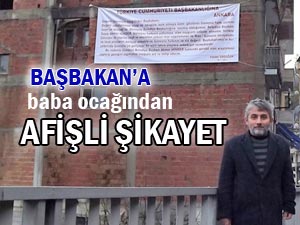 Başbakana belediye başkanını şikayet etti!