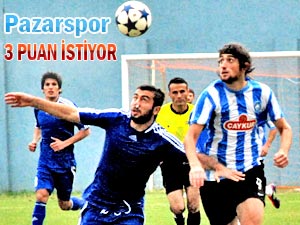 Pazarspor kendi evinde çıkış arıyor